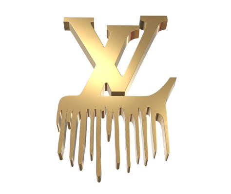 louis vuitton 3d printable logo